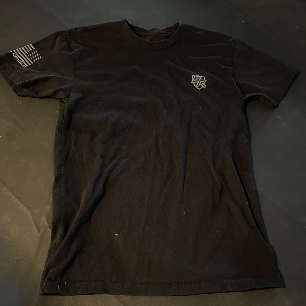 Classic Black Graphic Tee for Men